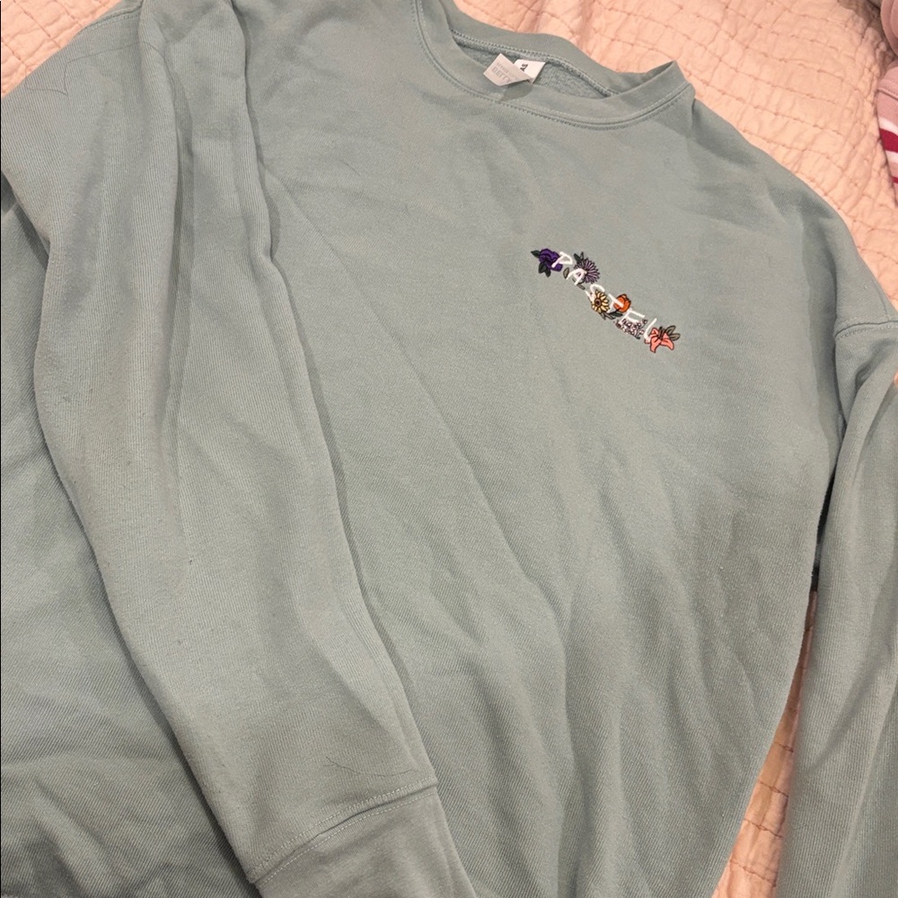 Bella Canvas Teal Fleece Sweatshirt